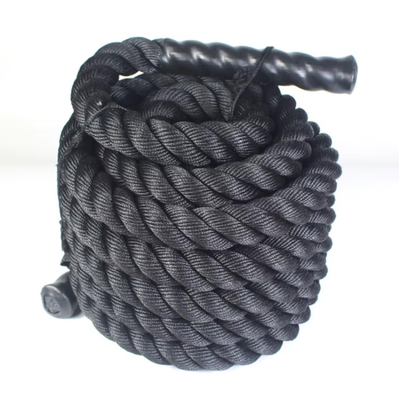 Battle Rope Exercise - Naylon Plastik Battle Rope'lar Esnek Tasarım