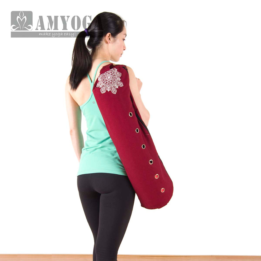Yoga And Fitness Mat - Kanvas Yoga Mat Çantası Tek Omuzlu