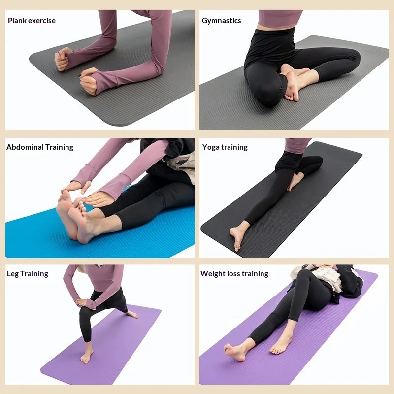 Ekstra Kalın Kaymaz Yoga Matı  - Yoga And Fitness Mat incelemesi ve fiyatı