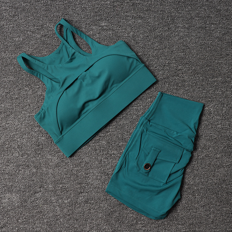 Fitness şortu Yoga setleri kad - Yoga Fitness Leggings incelemesi ve fiyatı