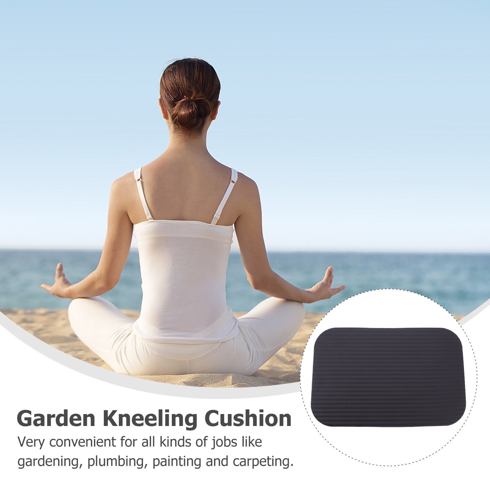 1 Adet Yoga Diz Örtüsü, Kalın  - Yoga And Fitness Mat incelemesi ve fiyatı